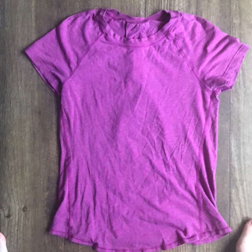 pink lululemon shirt